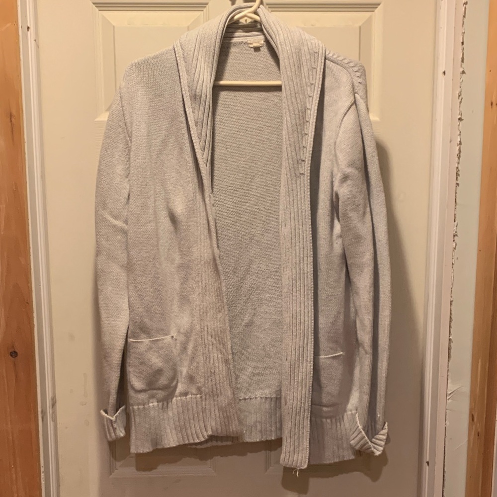 J. Crew Women's Cream Cardigan Sweater